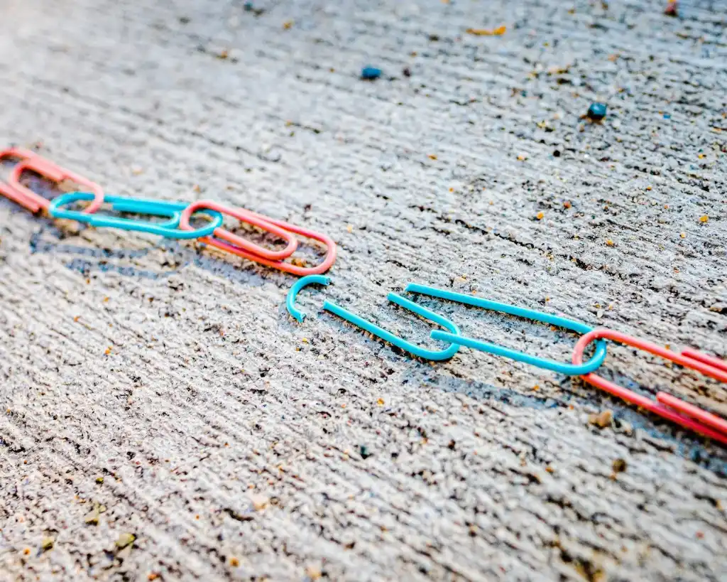 Broken Paperclip Chain